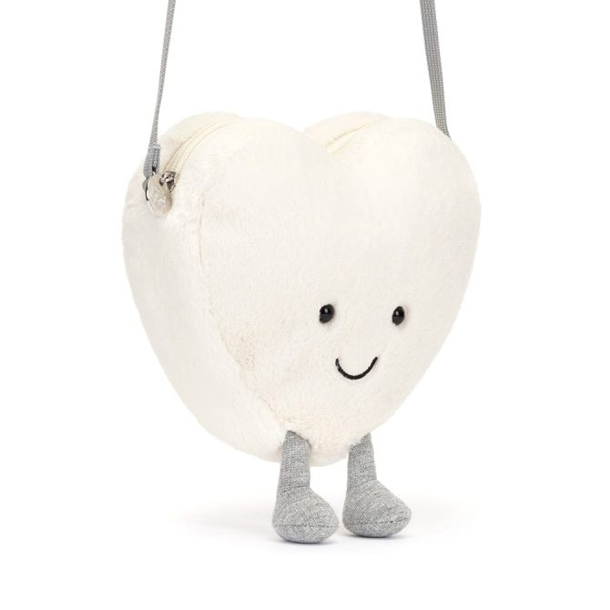 Amuseable Cream Heart Bag