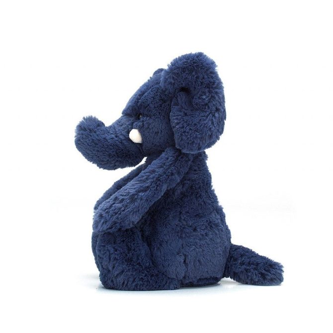 Bashful Blue Elephant Original (Medium)